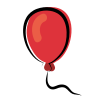 Party balloon icon